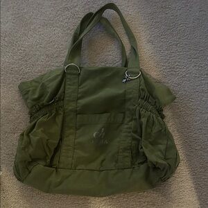 Chic Olive Green Tote Bag